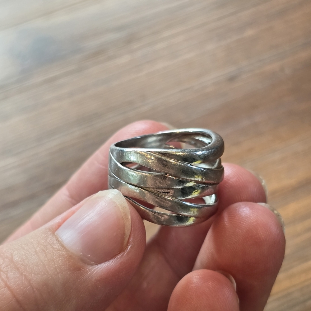 DL 925 sterling Silver ring